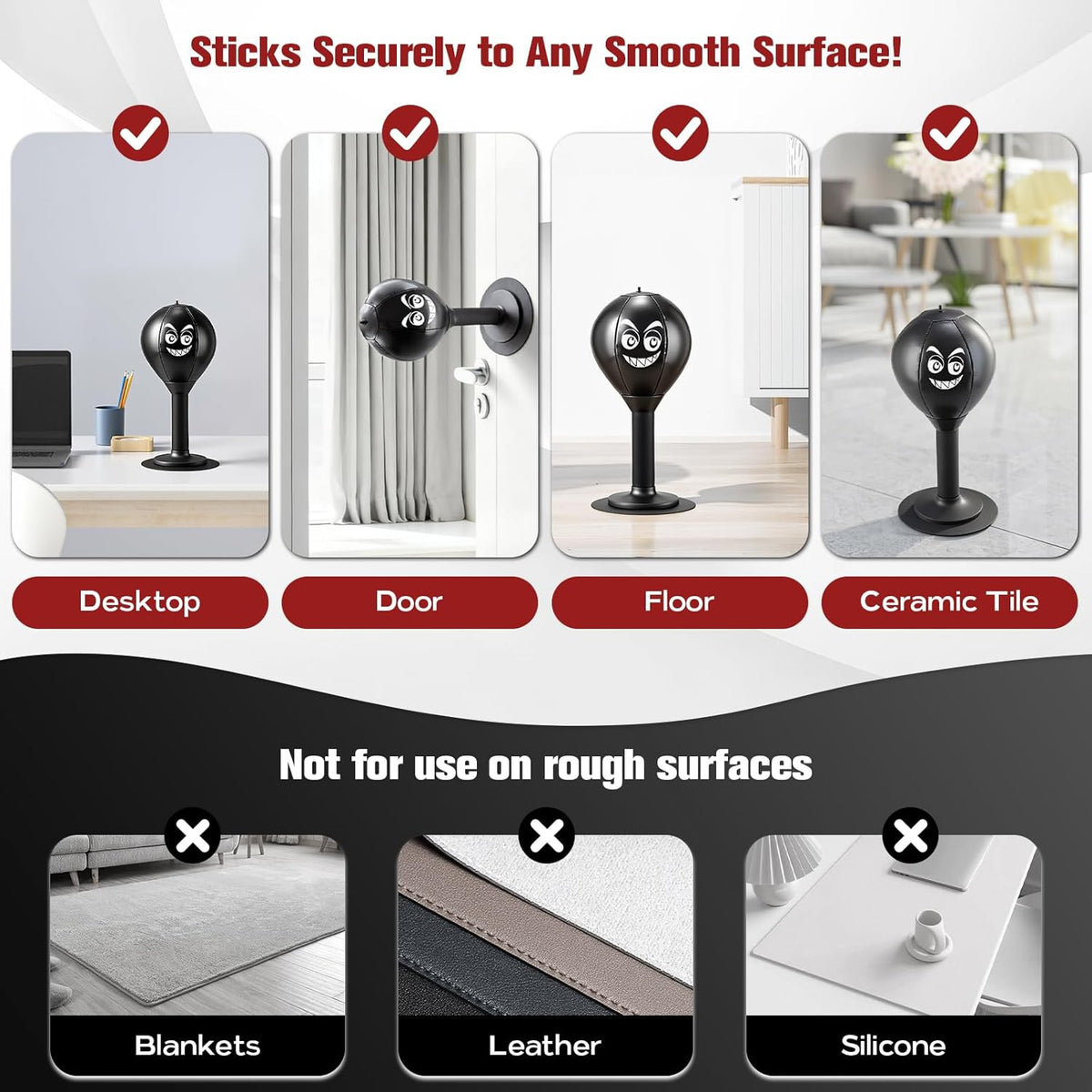DeskPunch Stress Reliever Punching Bag